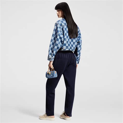 Les collections de Louis Vuitton : Veste courte Damier en denim